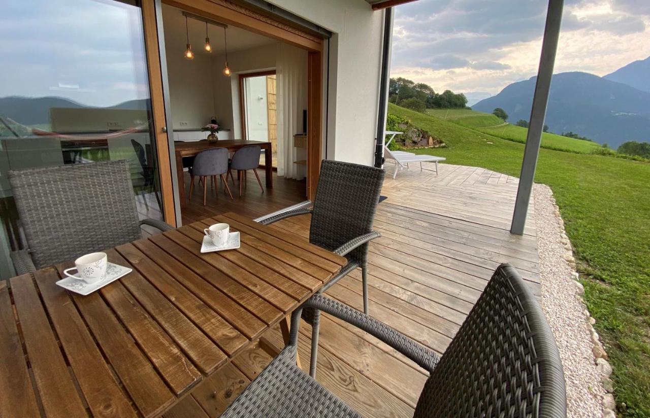 Alpine Chalet Aurora Dolomites Laion Buitenkant foto