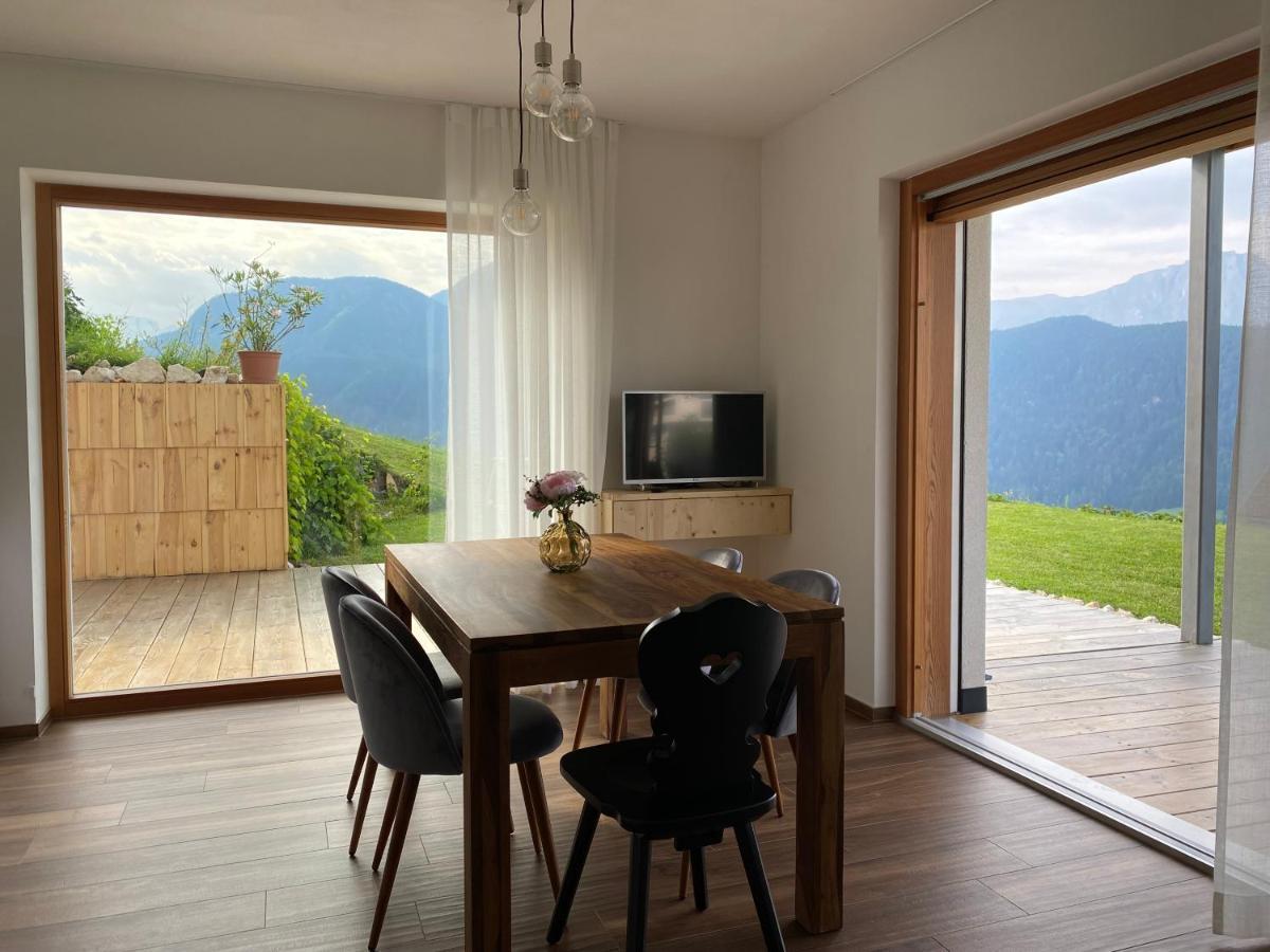 Alpine Chalet Aurora Dolomites Laion Buitenkant foto